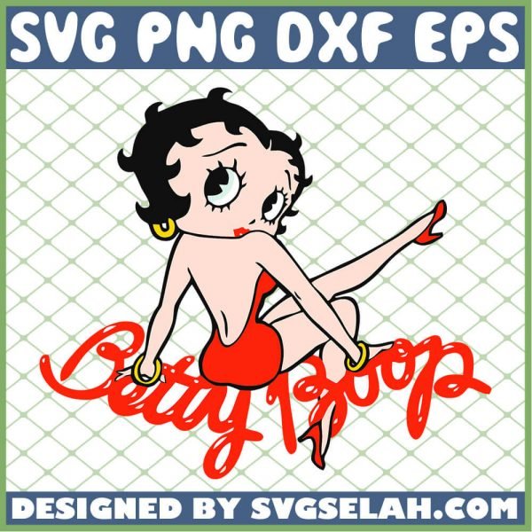 Betty Boop SVG PNG DXF EPS 1