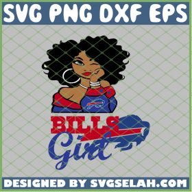 Buffalo Bills Girl SVG PNG DXF EPS 1