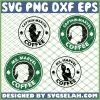 Captain Marvel Starbucks Logo SVG PNG DXF EPS 1