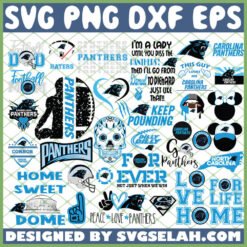 Carolina Panthers NFL SVG Bundle 1