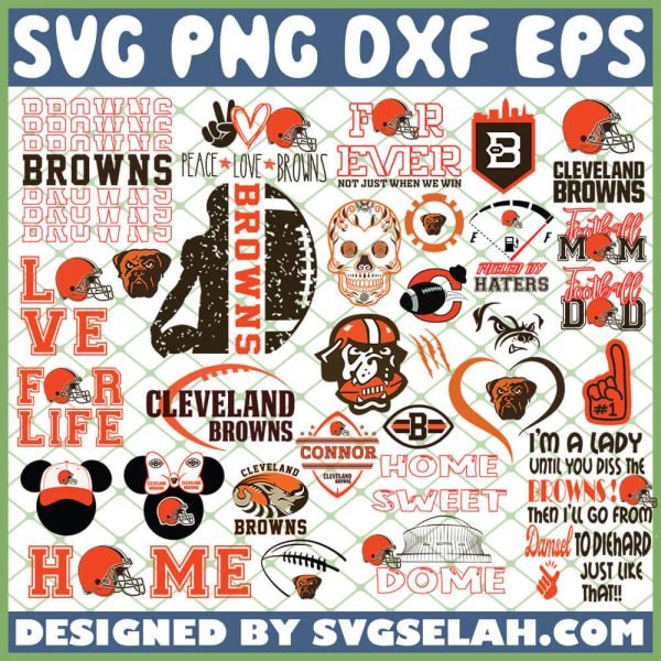 Cleveland Browns NFL SVG Bundle 1