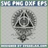 Death Hallows Harry Potter Mandala SVG PNG DXF EPS 1