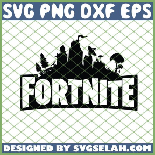 Fortnite Logo SVG PNG DXF EPS 1