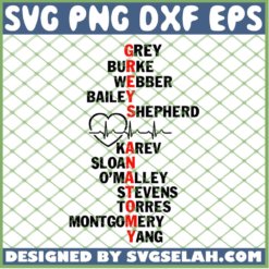 Grey Anatomy SVG PNG DXF EPS 1