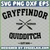 Harry Potter Gryffindor Quidditch Broom Team Seeker SVG PNG DXF EPS 1