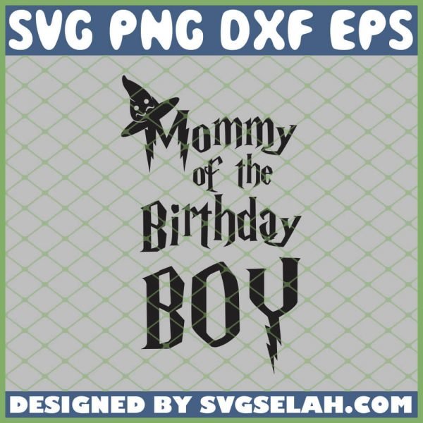 Harry Potter Hat Mommy Of The Birthday Boy SVG PNG DXF EPS 1