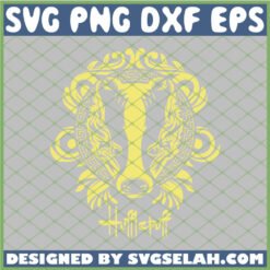 Harry Potter Hufflepuff Tribal SVG PNG DXF EPS 1