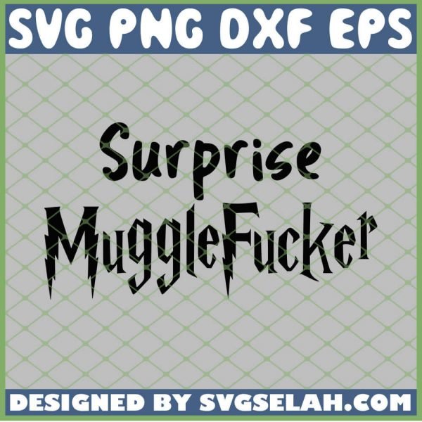 Harry Potter Surprise Mugglefucker SVG PNG DXF EPS 1