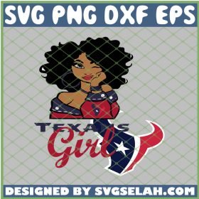 Houston Texans Girl SVG PNG DXF EPS 1