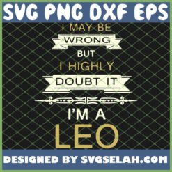 I May Be Wrong 1