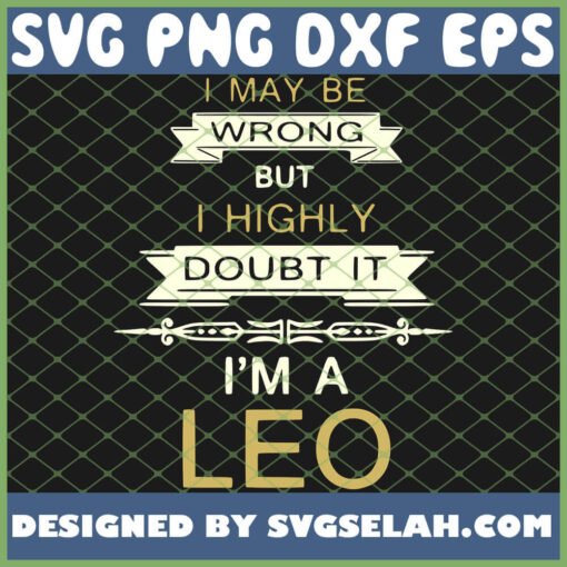 I May Be Wrong 1