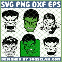 Incredible Hulk SVG PNG DXF EPS 1