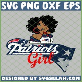 New England Patriots Girl SVG PNG DXF EPS 1