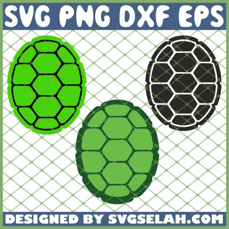 Ninja Turtle Shell SVG