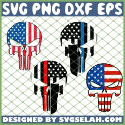 Punisher Flag SVG PNG DXF EPS 1