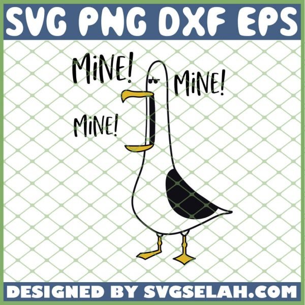 Seagull Mine Mine Mine SVG PNG DXF EPS 1