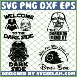 Star War Dark Side SVG PNG DXF EPS 1