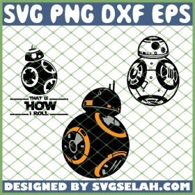 Star Wars Bb8 SVG PNG DXF EPS 1