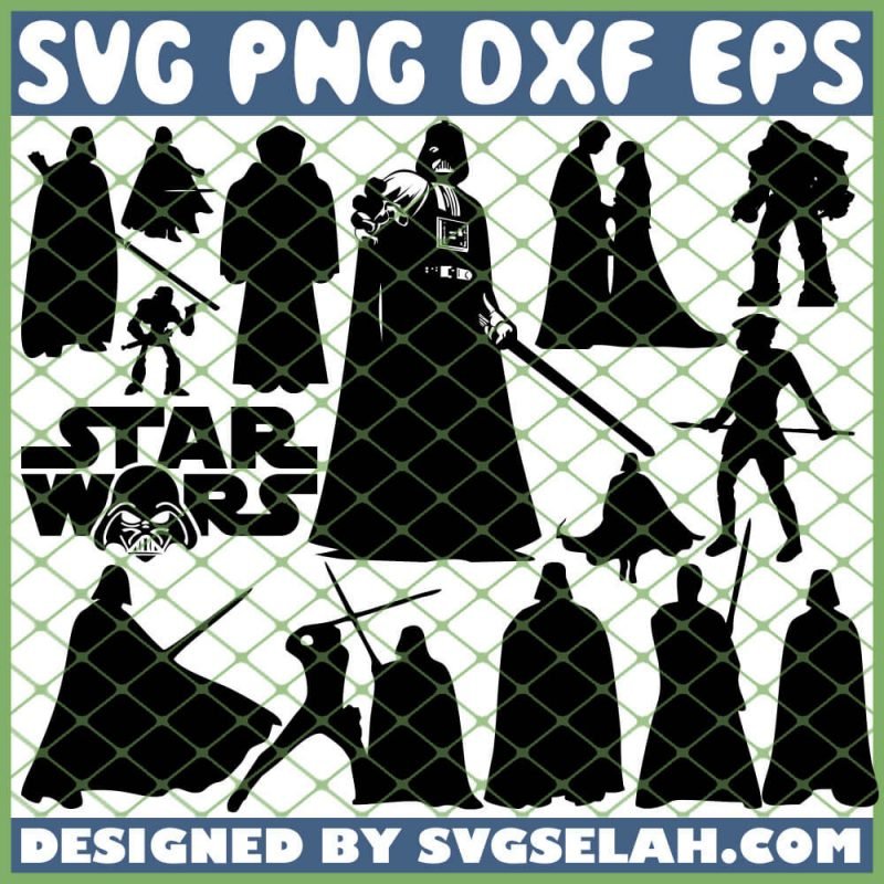 Star Wars SVG Bundle: Millennium Falcon & X-Wing Cut Files