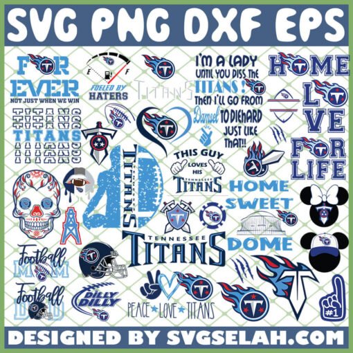 Tennessee Titans NFL SVG Bundle 1