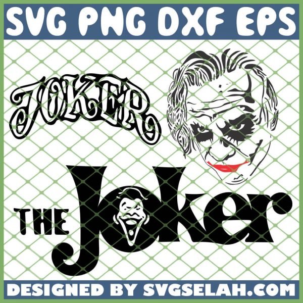 The Joker SVG PNG DXF EPS 1