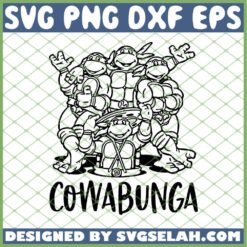 Tmnt Cowabunga SVG PNG DXF EPS 1