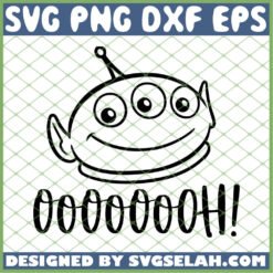 Toy Story Alien Ohh SVG PNG DXF EPS 1
