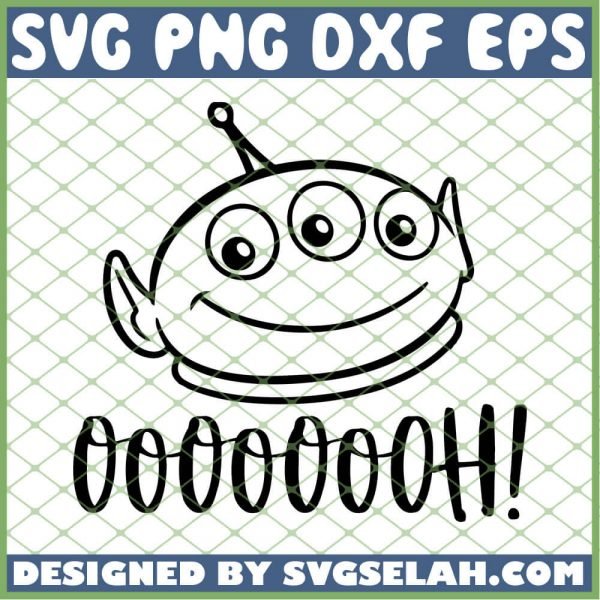 Toy Story Alien Ohh SVG PNG DXF EPS 1
