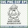 Toy Story Mr Potato Wheres My Ear SVG PNG DXF EPS 1