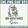 Toy Story Potato You Uncultured Swine SVG PNG DXF EPS 1