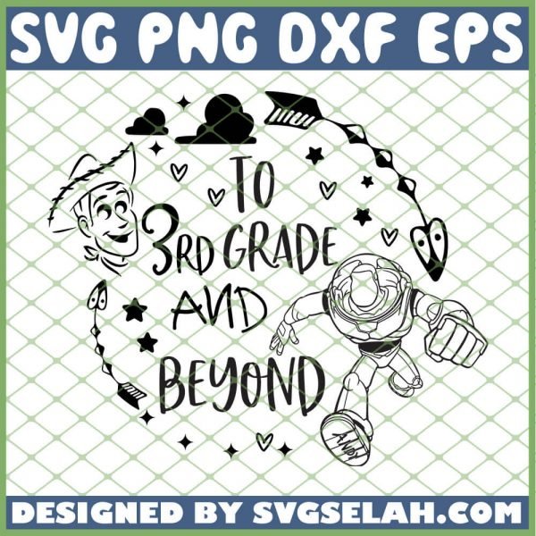 Toy Story To 3rd Grade And Beyond SVG PNG DXF EPS 1