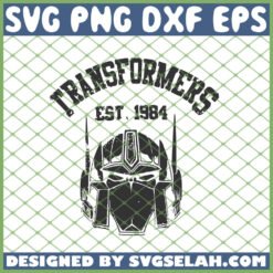 Transformers Est 1984 SVG PNG DXF EPS 1