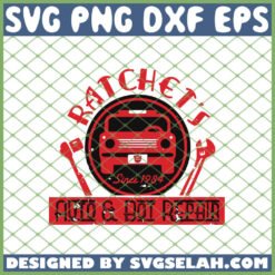Transformers Ratchet Auto Bot Repair SVG PNG DXF EPS 1