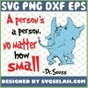 A Persons A Person No Matter How Small SVG PNG DXF EPS 1