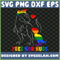 free mom hugs 8211 lgbt mom mamasaurus rainbow svg png dxf eps design cut files image clipart by SvgSelah