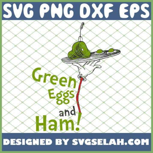 Green Eggs And Ham Meat SVG PNG DXF EPS 1
