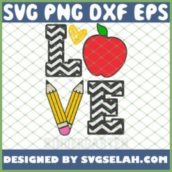 love kindergarten svg png dxf eps design cut files image clipart by SvgSelah