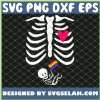 Pregnant Gay Mom Lgbt Pride Flag Rib Cage Funny SVG PNG DXF EPS 1