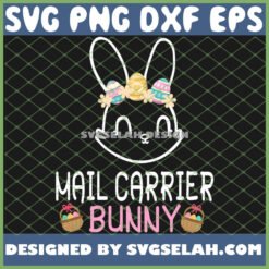 cute easter eggs flowers bunny face happy mail carrier bunny svg png dxf eps design cut files image clipart by SvgSelah