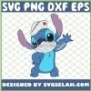 Cute Stitch Nurse Wear The Mask Funny Coronavirus Covid 19 Disney SVG PNG DXF EPS 1