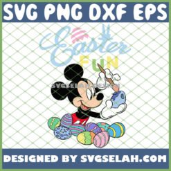 disney mickey mouse fun painting easter eggs svg png dxf eps design cut files image clipart by SvgSelah