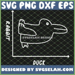 duck rabbit graph fun math teacher easter svg png dxf eps design cut files image clipart by SvgSelah