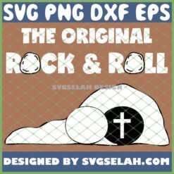easter the original rocknroll jesus svg png dxf eps design cut files image clipart by SvgSelah