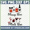 Mickey And Minnie Mouse Bar SVG PNG DXF EPS 1