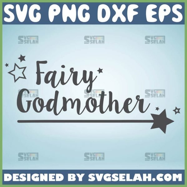 Fairy Godmother Wand SVG, Star Fairy Lights SVG File For Cricut PNG DXF ...