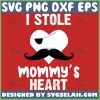 I Stole Mommy's Heart SVG, Pirates Heart SVG File For Cricut PNG DXF EPS - SVG Selah