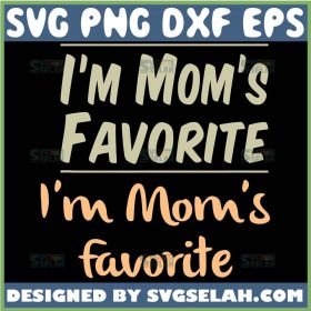 IM MomS Favorite Svg Bundle Mommy Loves Me Svg 1