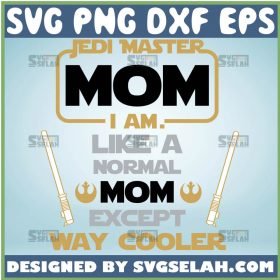 Jedi Master Mom Svg Disney Star Wars Svg 1