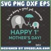 Mommys-First-1st-Mothers-Day-Svg-Mommy-And-Baby-Elephant-Svg-Mother-And-Baby-Elephant-Svg-Mama-Elephant-Svg