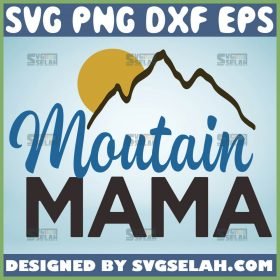 Mountain Mama Svg Simple Mom Svg 1